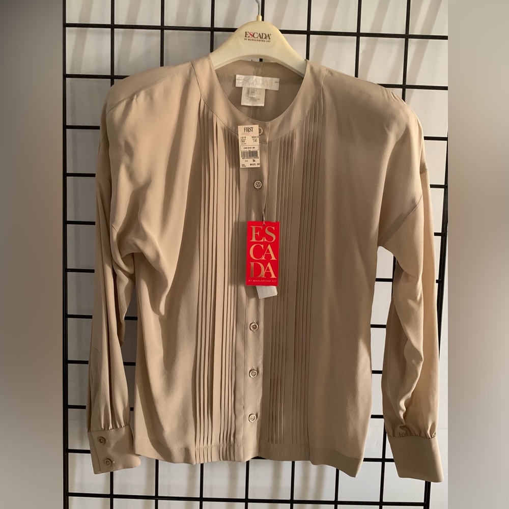 Vintage Escada Silk Blouse
